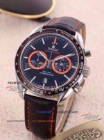 Perfect Replica Omega Speedmaster Racing SS Orange Sub-dials Watch